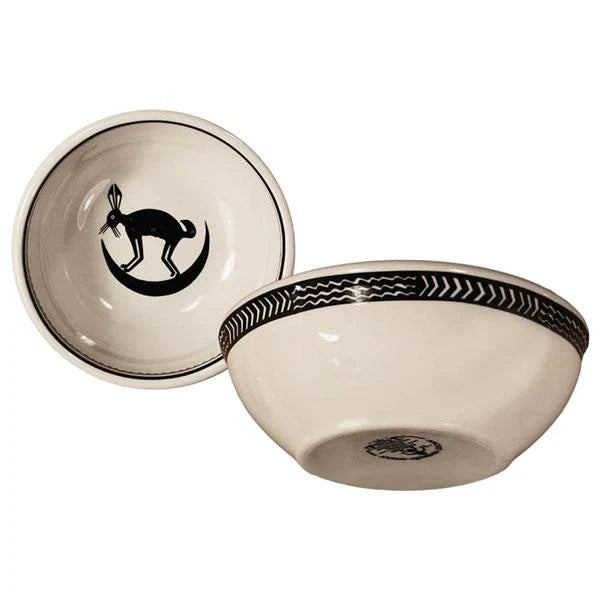 Mimbreno Ceramic Bowl With Rabbit