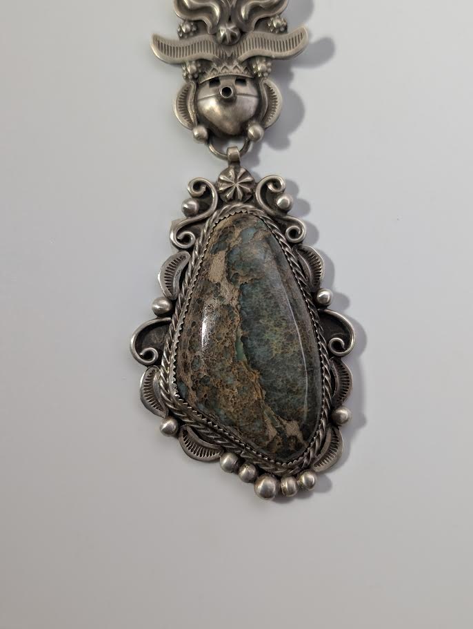 Damale Turquoise Kachina Necklace, CE