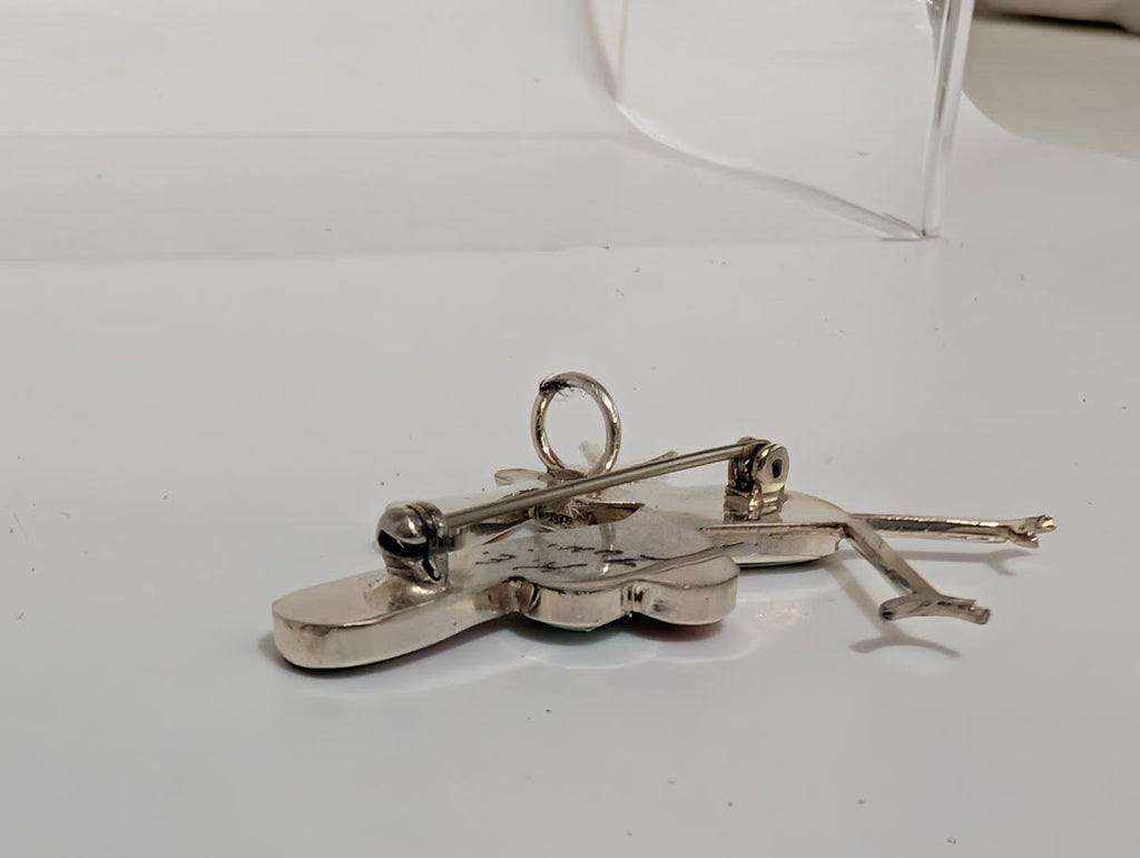 Roadrunner Pin/Pendant, Kelly Eddakie