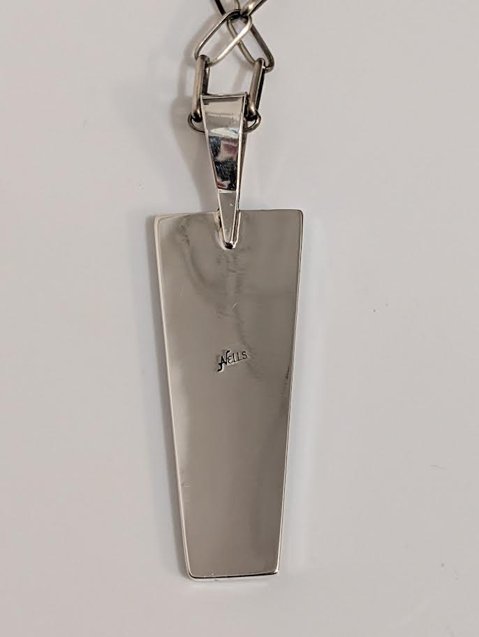 Albert Nells Pendent w Navajo Chain, 8/2026