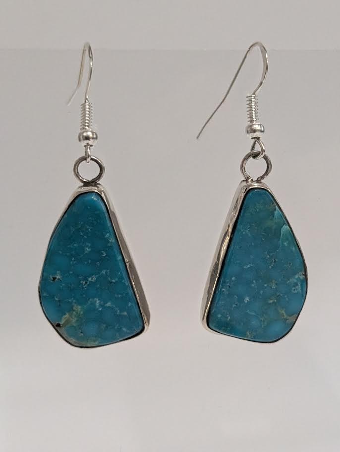 Turquoise Slabs in Sterling Silver