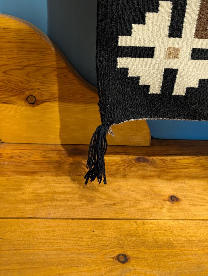 Navajo Rug Two Grey Hills 46x68