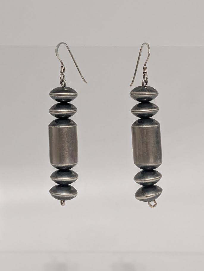 Sterling Siver Bead Earrings