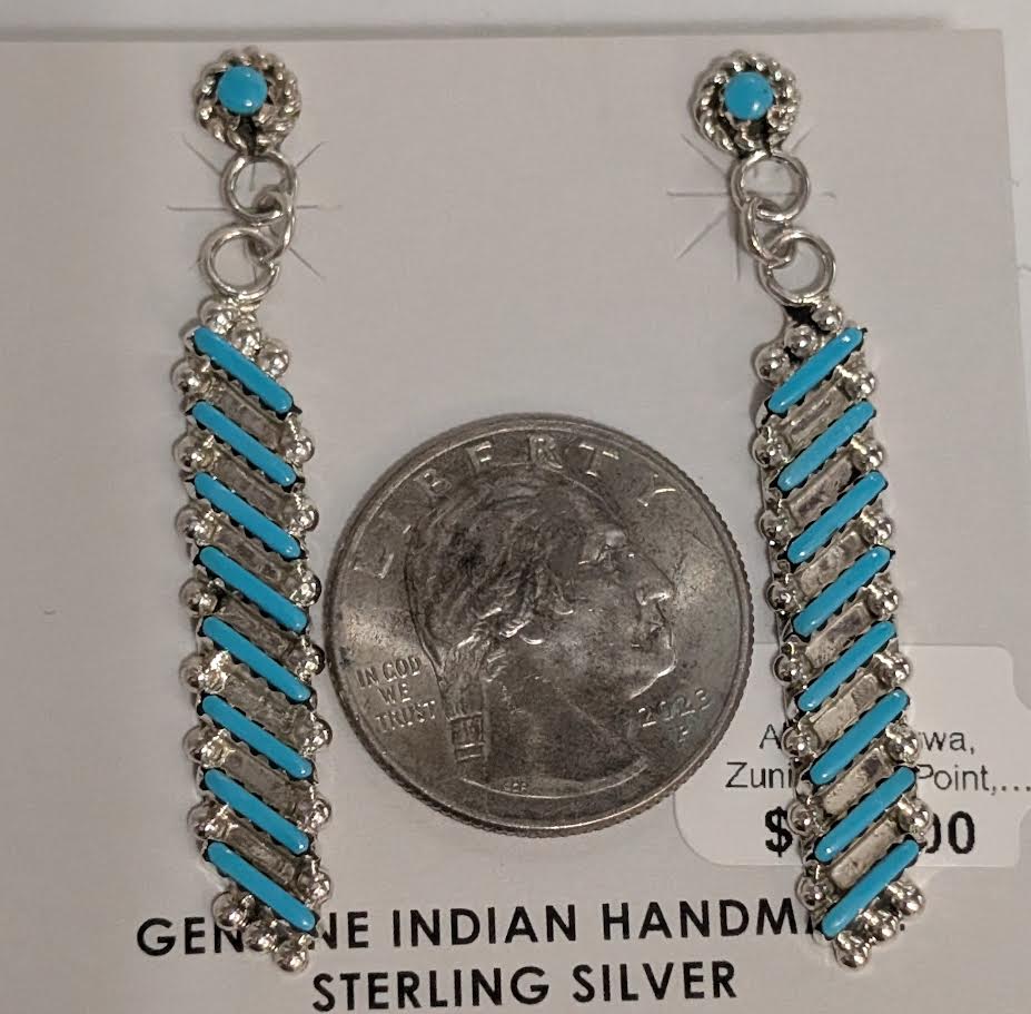 Zuni Needle Point, Turquoise