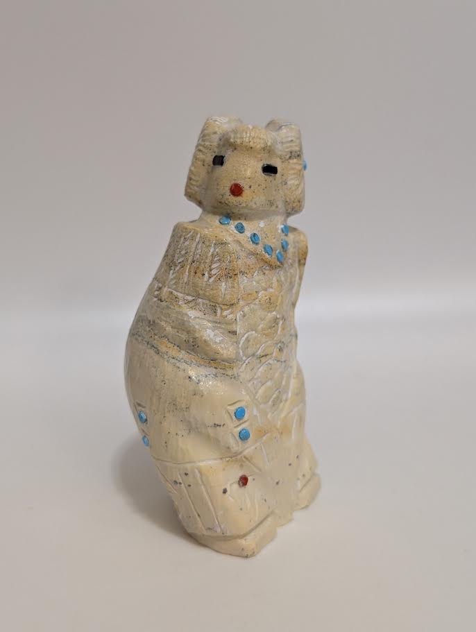 Zuni Corn Maiden by Derrick Kaamasee