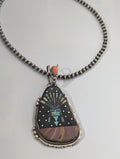Ray Jack Inlay Necklace