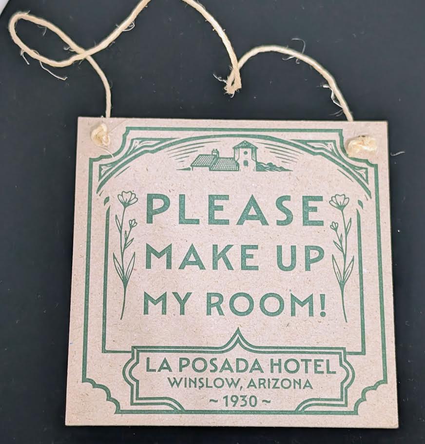 Letter Press, La Posada Hotel Door Signs