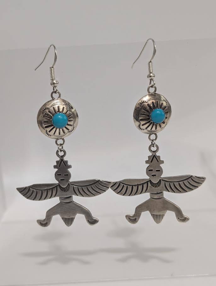 Dangle Earrings w Knifewing
