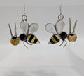 Inlay Bee Earrings, A. Ahiyite