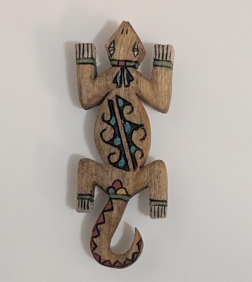 Hopi Lizard Magnet, D Masawytewa