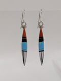 Cleo Kallestewa Inlay Earrings, blk/white bottom