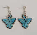 Michelle Peina Turquoise Bird Earrings