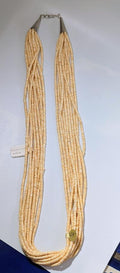 Santa Domingo bead necklace, 10 Strand