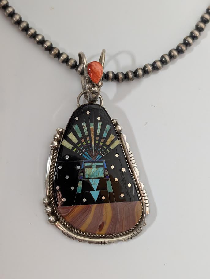 Ray Jack Inlay Necklace