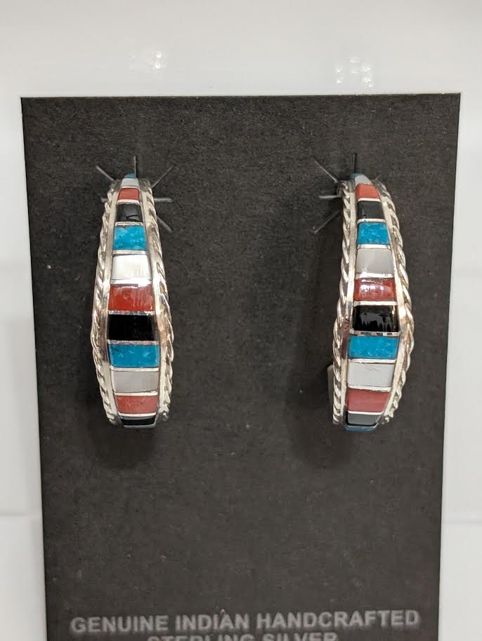 Malcolm Chavez Inlay Hoops