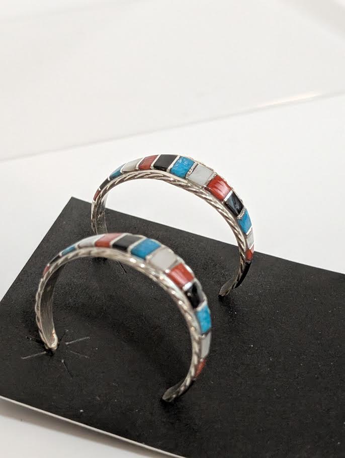 Malcolm Chavez Inlay Hoops