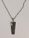 Albert Nells Pendent w Navajo Chain, 8/2026