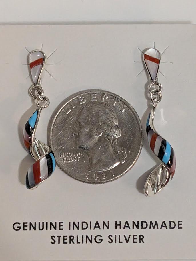 Idella Eddakie Spiral Inaly Earrings