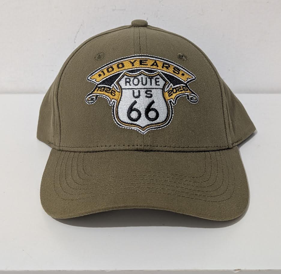 Centenial Baseball Hat Rt 66, Made in USA