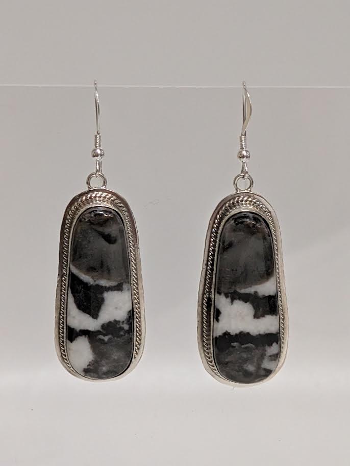 White Buffalo Earrings, KY .925
