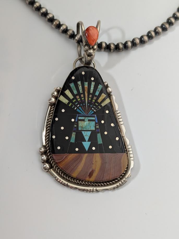 Ray Jack Inlay Necklace