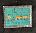 Tin San Ysidro Ornament