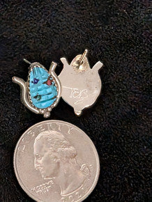 Turquoise Corn Earrings