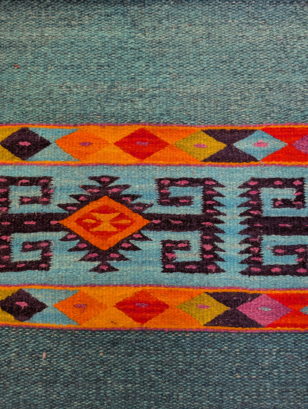 Fidel Lopez "sello Zapoteco Blue" 2'x3'