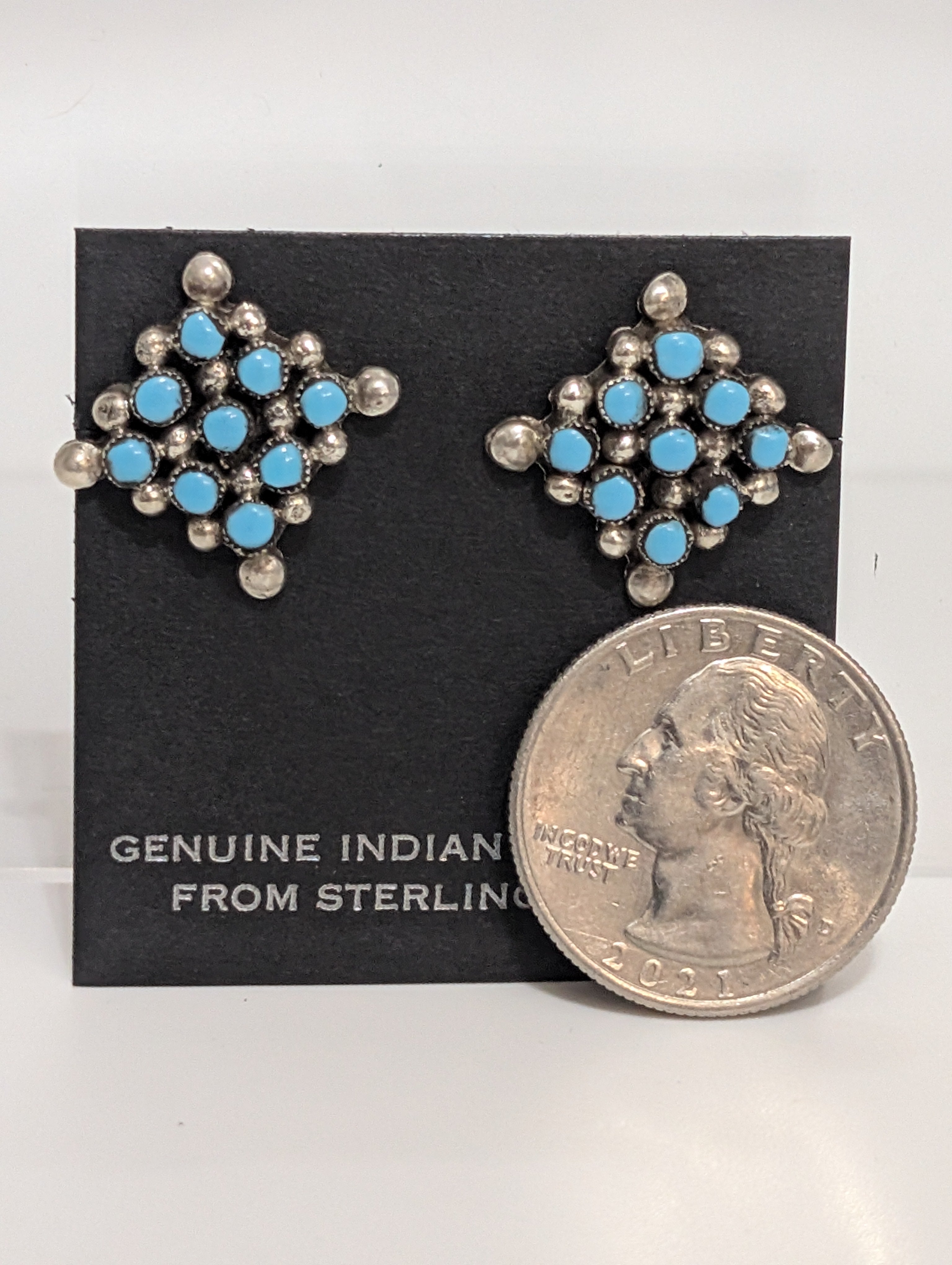 Turquoise Zuni Post, Calvert Lamy