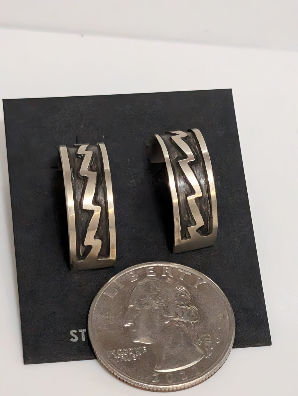 Sterling Silver Hoops, LG