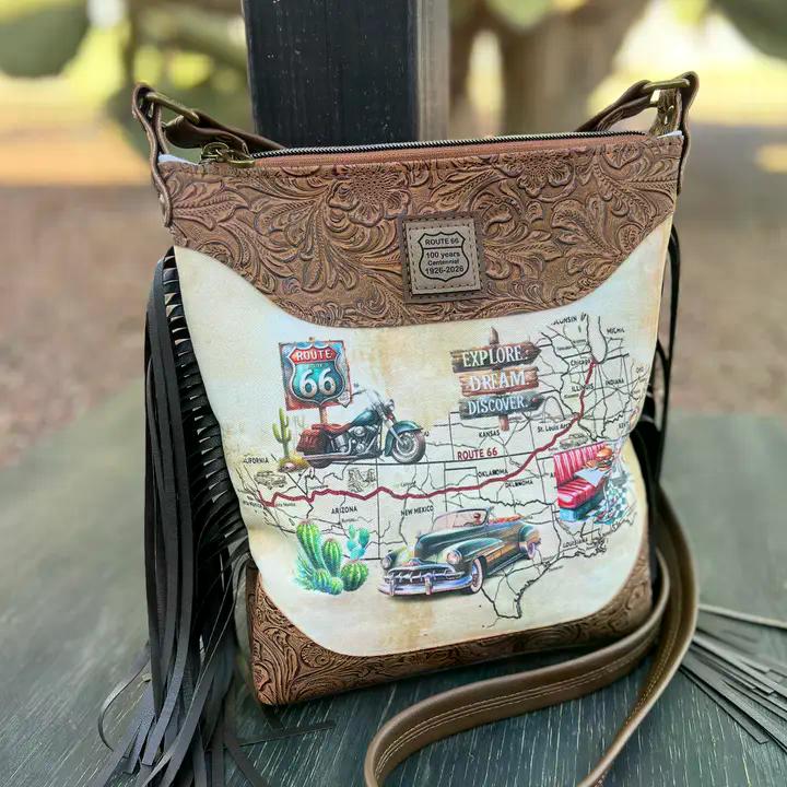 Route 66 Open Road Crossbody