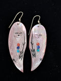 Pink Cornmaiden Earrings