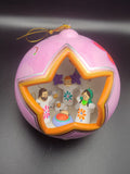 Ceramic Nativity in Sphere Ornament
