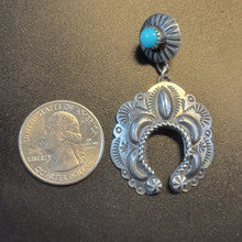 Stamped Naja Earrings