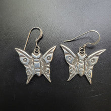 Sterling Silver Butterfly Earrings