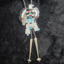 Zuni Inlay Bird Bolo by W Concho