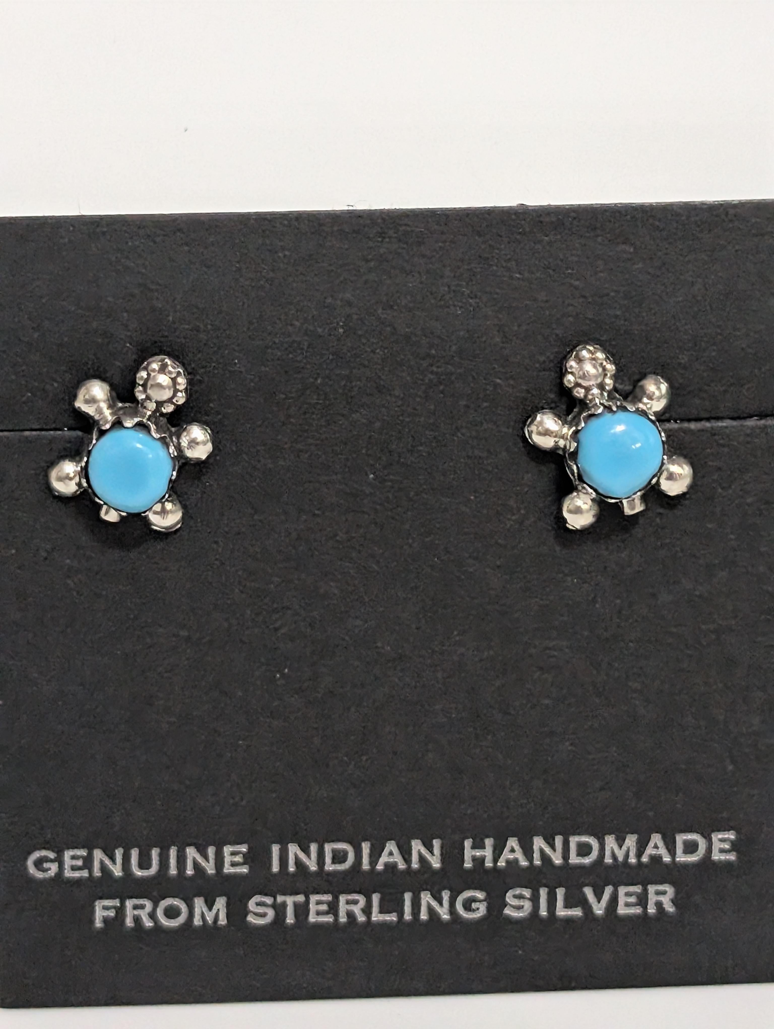 Tiny Turtle Earrings