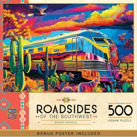 MasterPieces Roadsides of the Southwest - Desert Express 500 Piece Jigsaw Puzzle