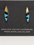 Zuni Inlay Post Earrings
