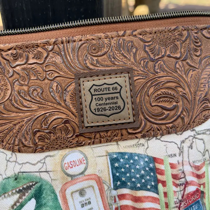Route 66 Iconic Landmarks Crossbody