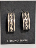 Sterling Silver Hoops, LG