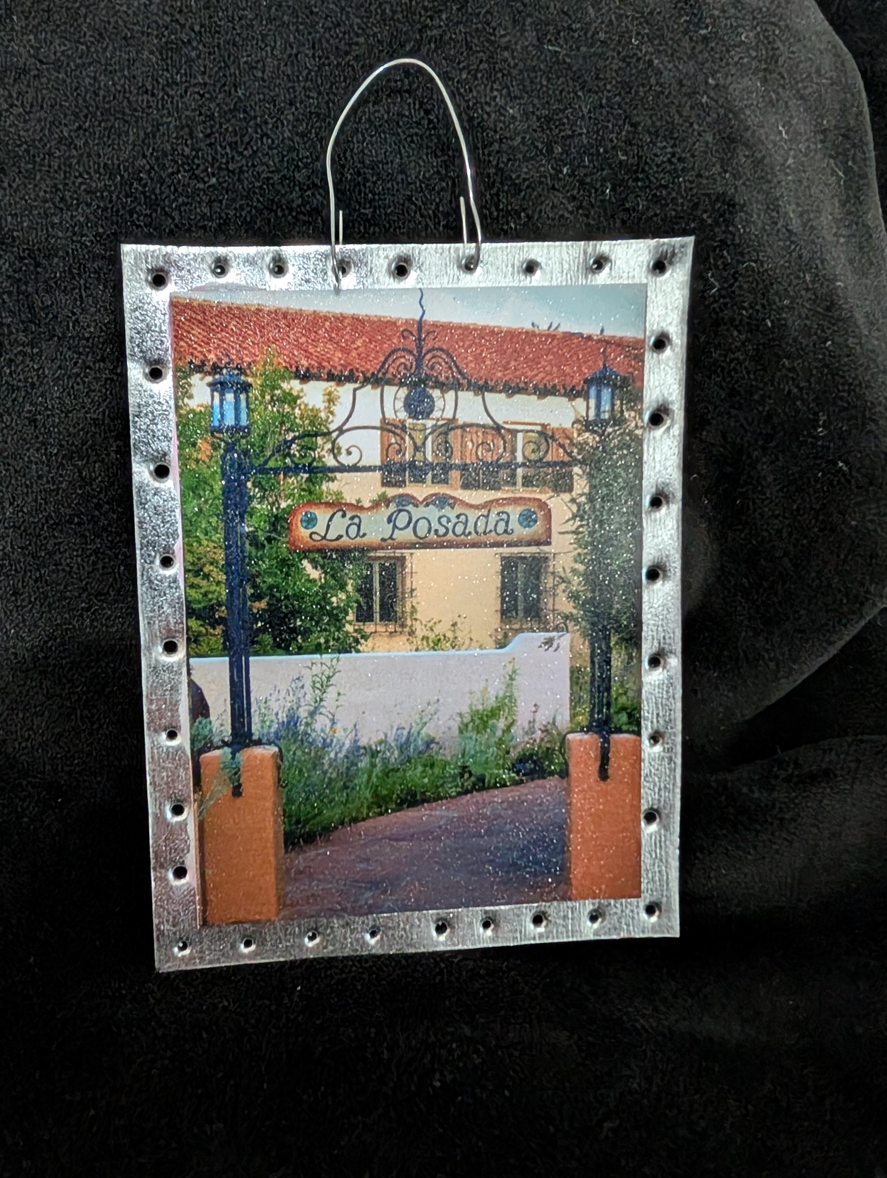 Tin La Posada Ornament