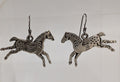AM, Sterling Silver Horse Earrings