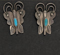 Vintage 1940s Butterfly Earrings