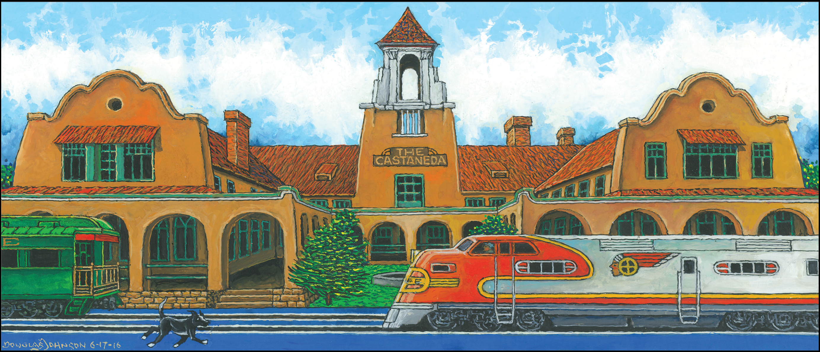 Castenada Hotel Note Card