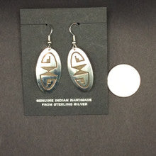 Sterling Silver Hopi Earrings