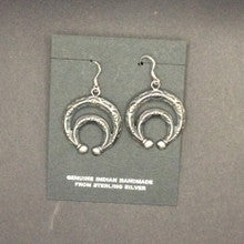 Sterling Silver Naja Earrings