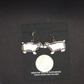 Sterling Silver Sheep Earrings