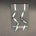 Spiral Inlay earrings