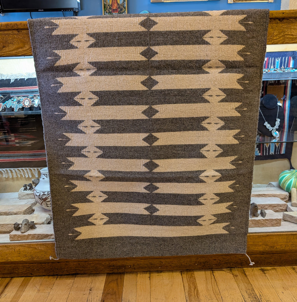 Tetro Natural Zapotec Rug by Julia Ruiz